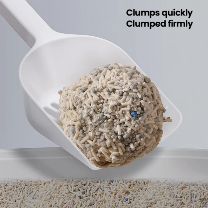 Tofu Mixed Bentonite Cat Litter Strong Deodorization Dust-free Eco-Friendly