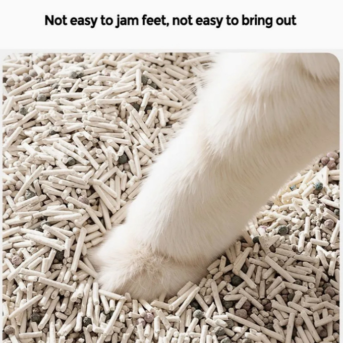 Tofu Mixed Bentonite Cat Litter Strong Deodorization Dust-free Eco-Friendly