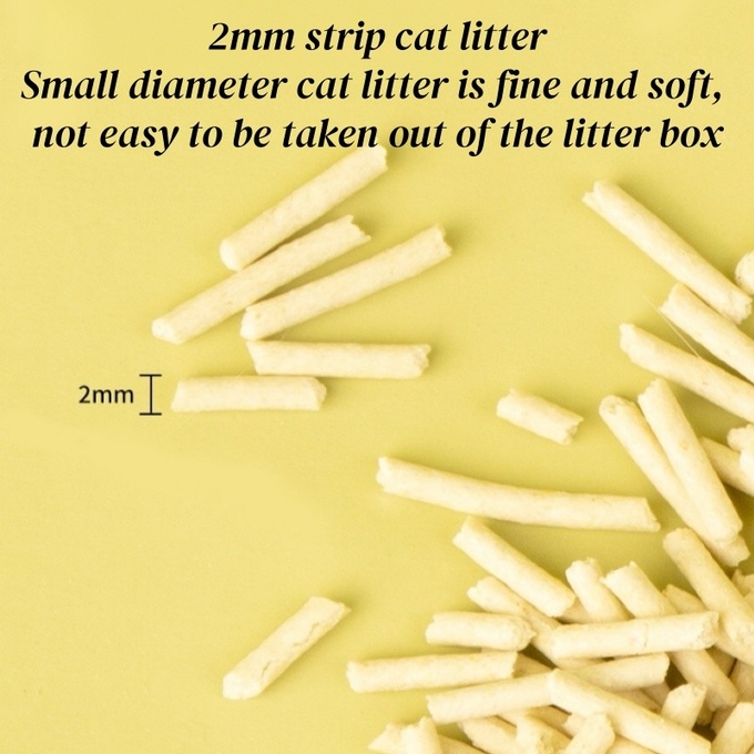 Low Tracking Soybean Corn Cat Litter 100% Plant Tofu Cat Litter Sand