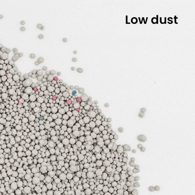 Small Particle Bentonite Cat Litter Super Absorbency Fast Clumping