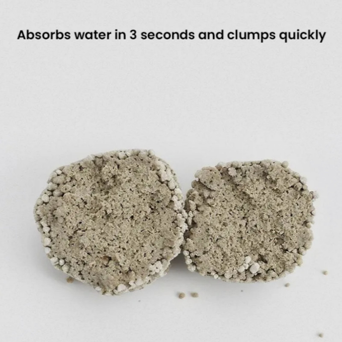 OEM Bentonite Cat Litter Sand Dust Free 0.8mm-3.8mm Bentonite Litter Sand