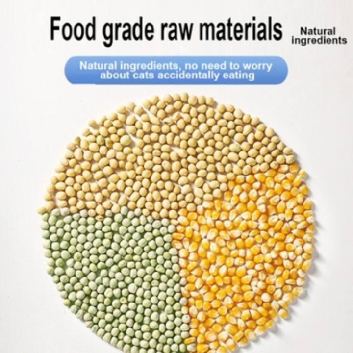 High Absorbent Flushable Tofu Cat Litter 100% Natural Environmentally Friendly